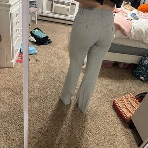 Y2K Light Grey Flared Trouser